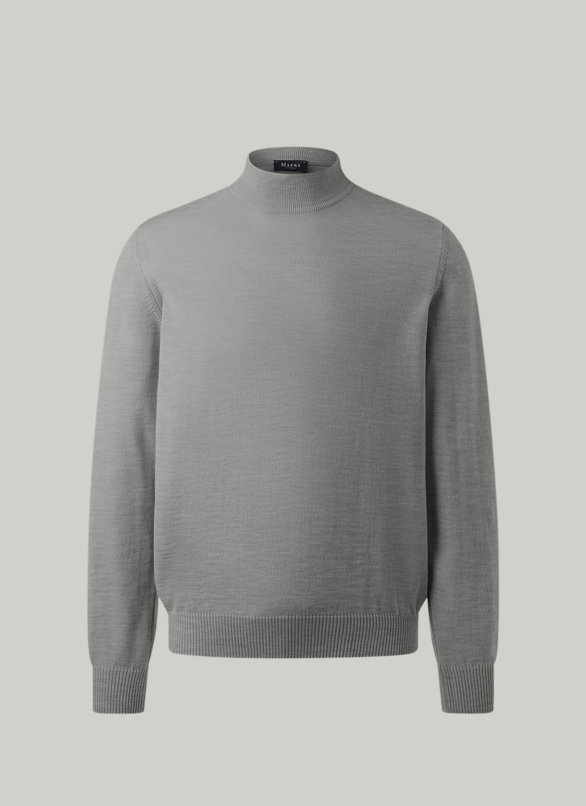 Classic Line: Stehbund-Pullover, Shark Skin Detailansicht 2