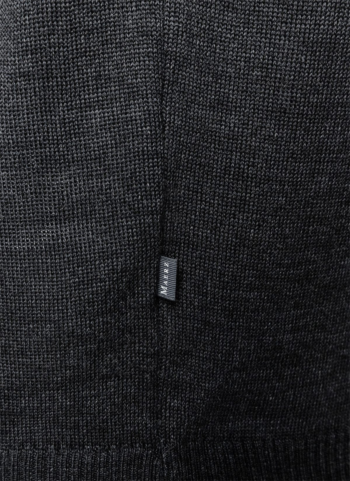 Classic Line: Stehbund-Pullover, Anthrazit Detailansicht 1