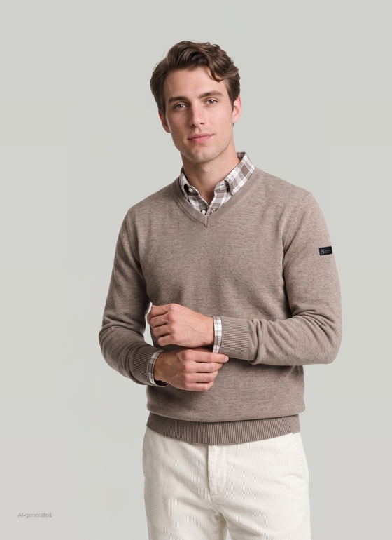Pullover Cedar Wood Frontansicht