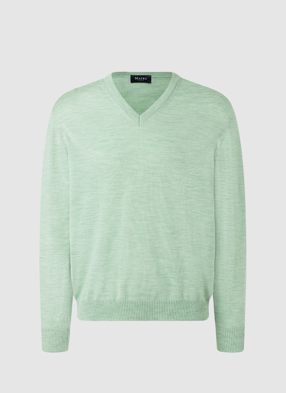 Pullover Frosted Mint Frontansicht