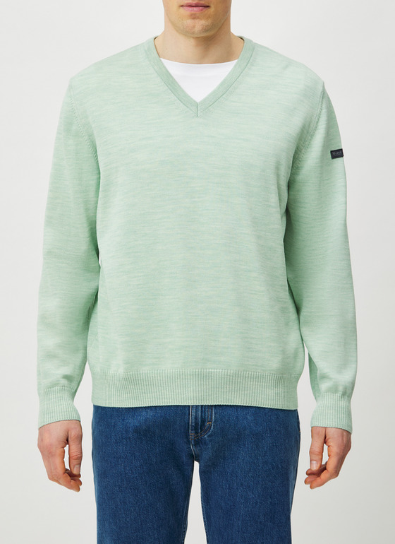 Pullover Frosted Mint Frontansicht