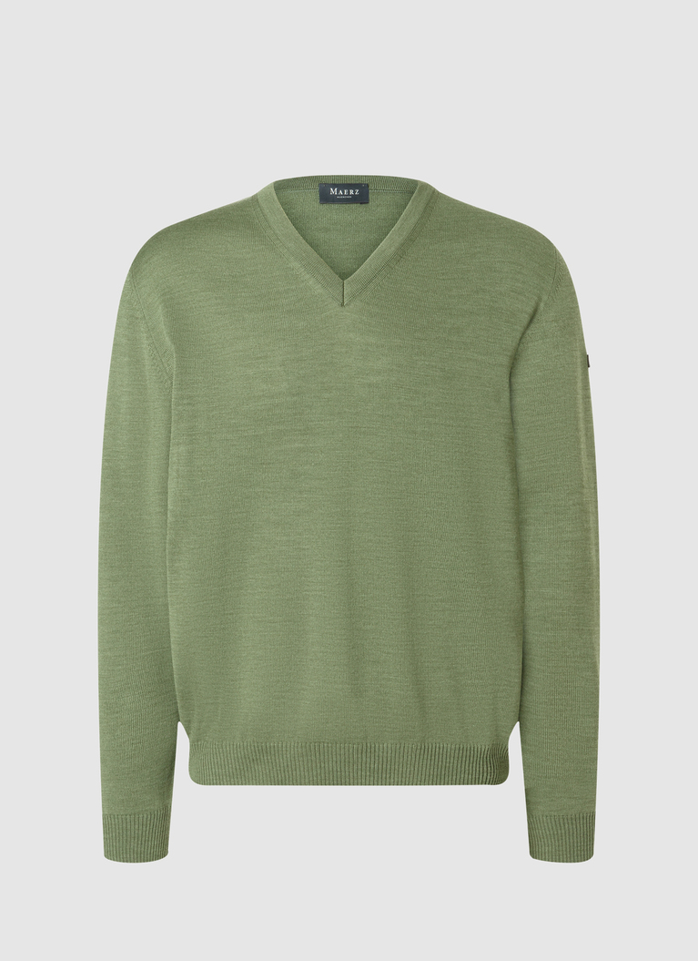 Pullover, Green Hummus Frontansicht