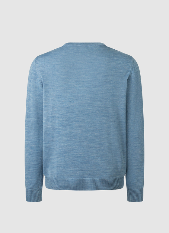 Pullover Memory Blue Frontansicht