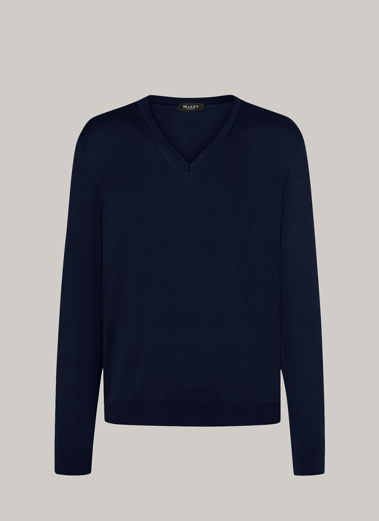 Pullover, Navy Frontansicht