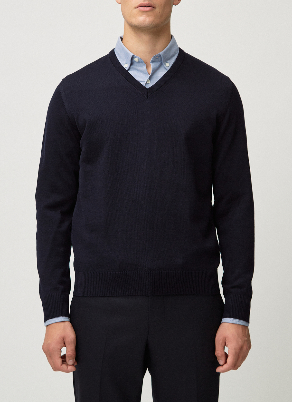 Pullover, Navy Detailansicht 2
