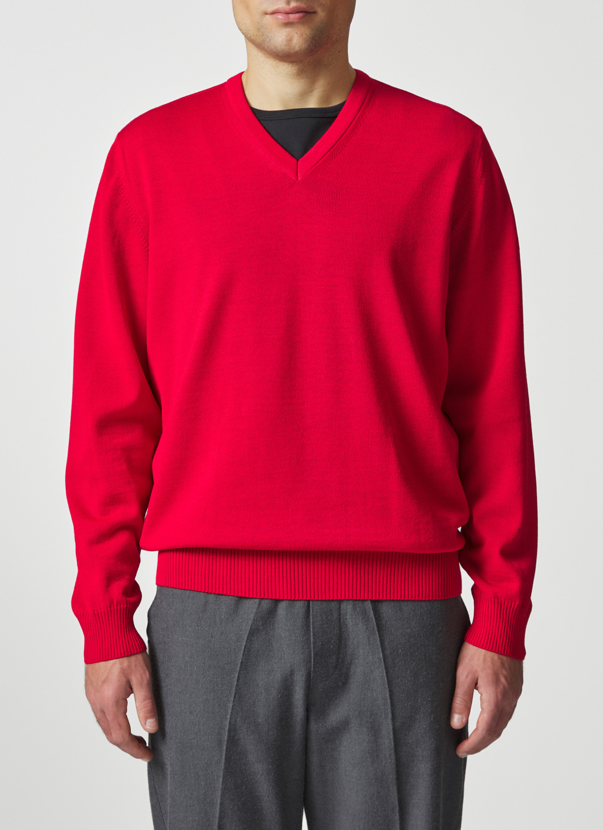 Pullover, Flash Red Detailansicht 2
