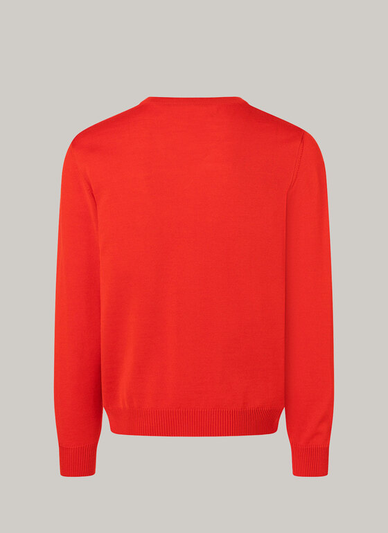 Pullover Poppy Red Frontansicht