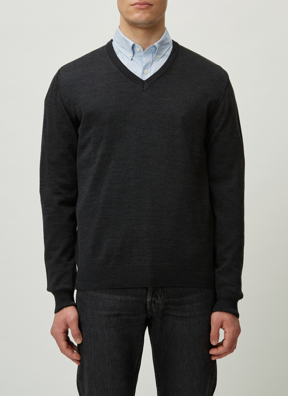 Pullover, Anthrazit Detailansicht 2