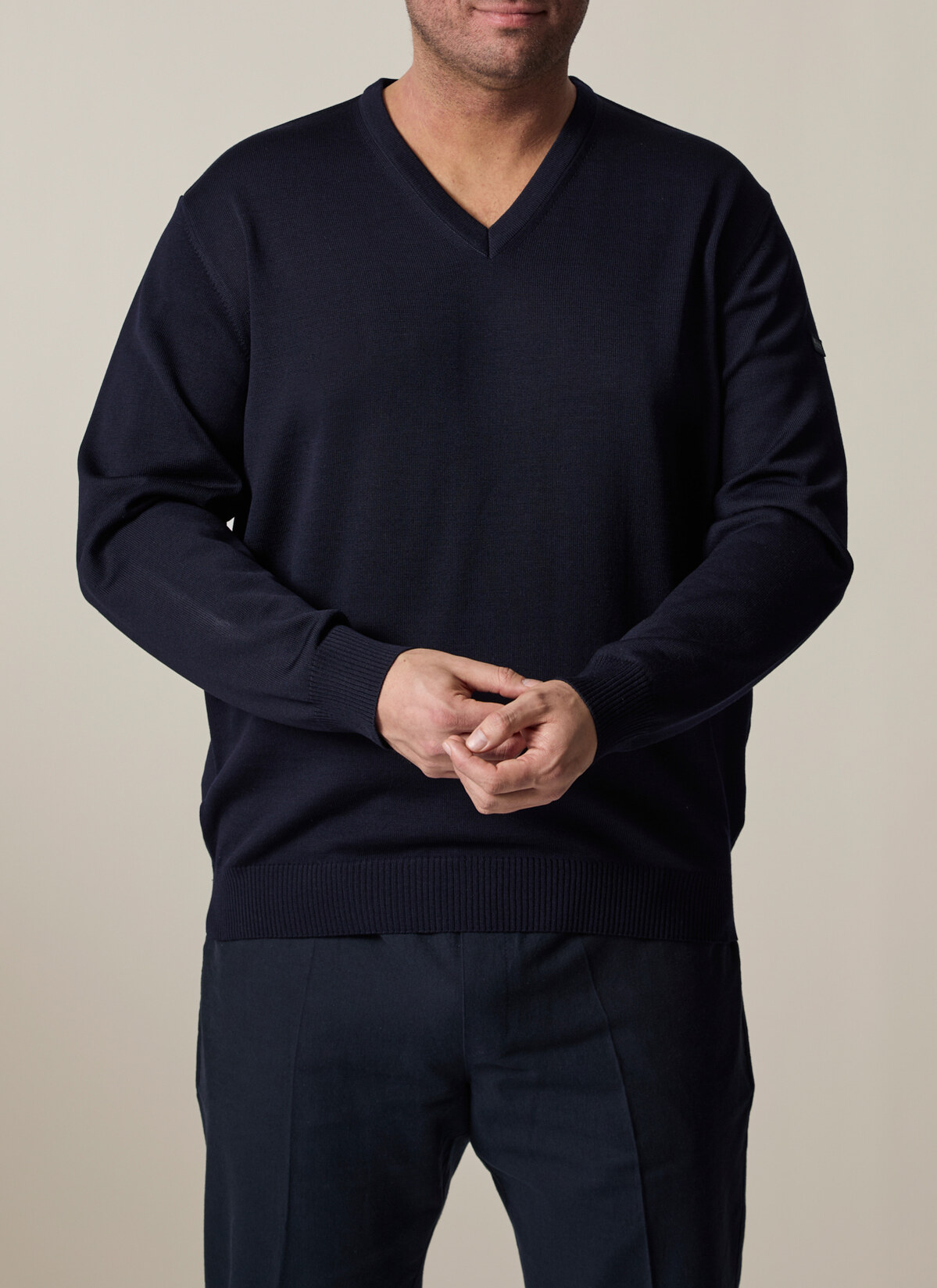 Pullover, Navy Frontansicht