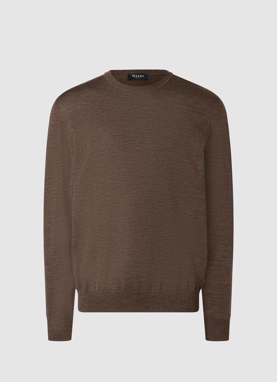 Pullover Field Brown Frontansicht