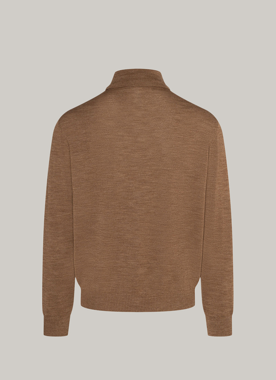 Pullover, Turtle-Neck Teddy Frontansicht