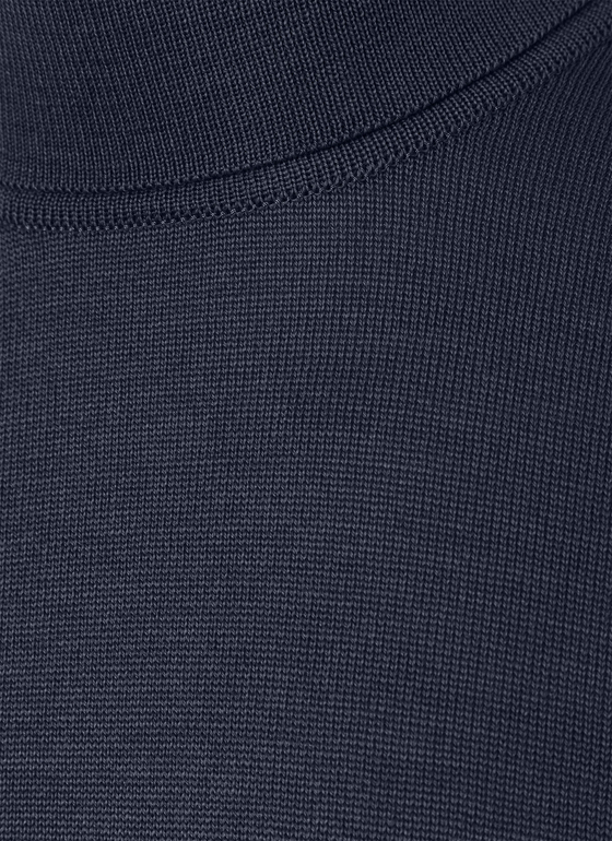 Pullover, Turtle-Neck Navy Frontansicht