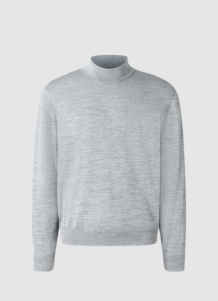 Pullover, Mercury Grey Frontansicht