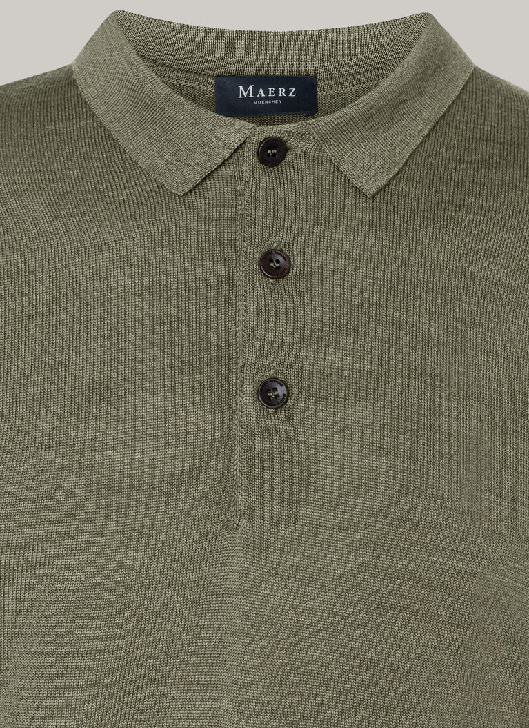 Pullover, Polo-Neck, Bonsai Detailansicht 1