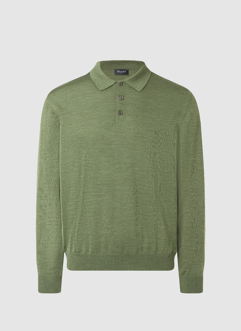 Pullover, Green Hummus Frontansicht