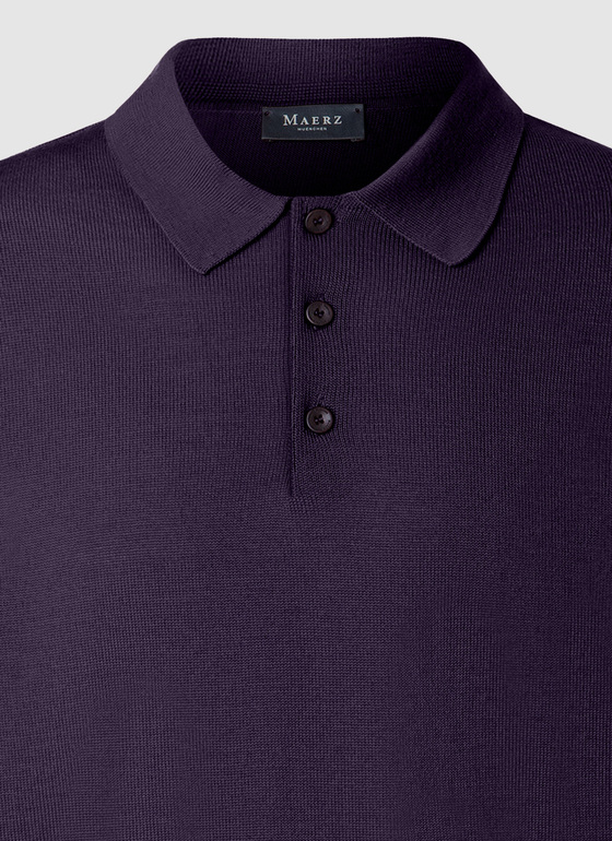 Pullover Dark Eggplant Frontansicht