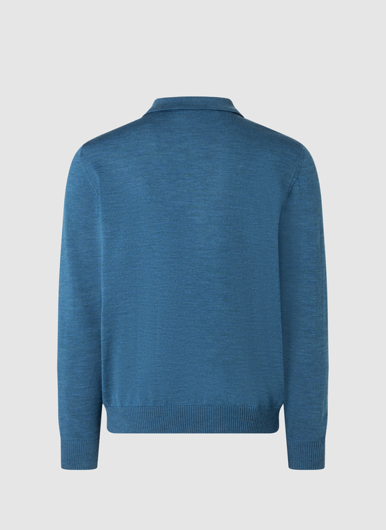 Pullover Teal Water Frontansicht