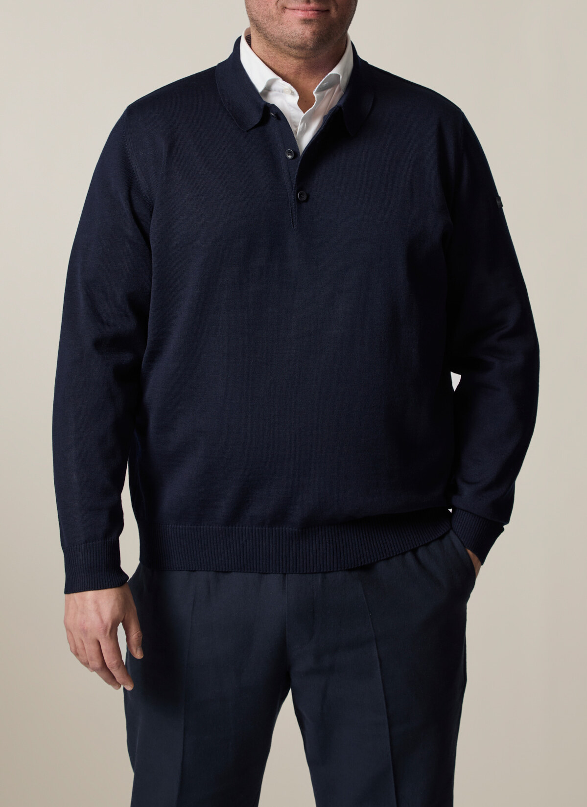 Pullover, Navy Frontansicht