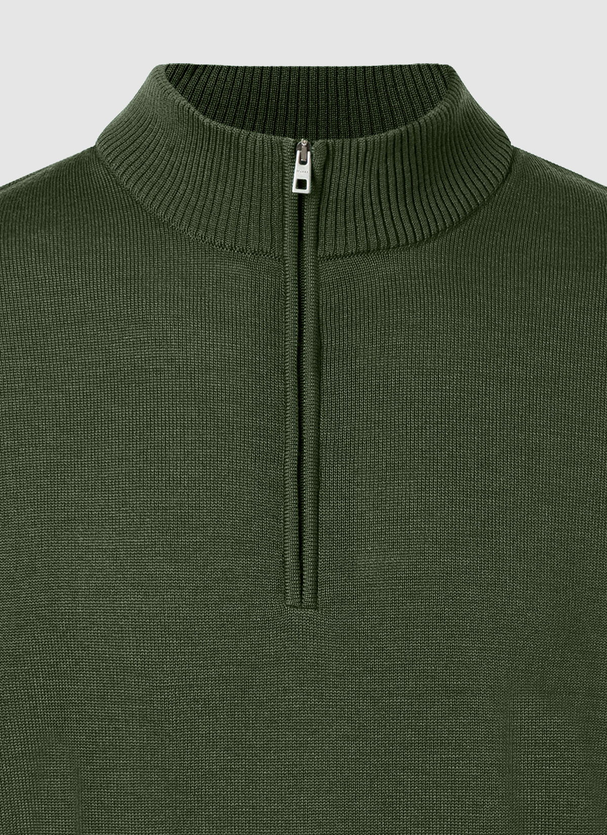 Pullover Stehkragen 1/1 Arm, Moos Garden Detailansicht 1