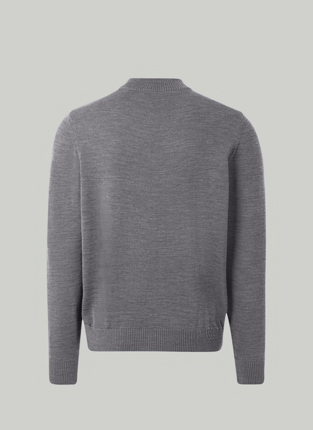 Pullover Stehkragen 1/1 Arm, Shark Skin Rückansicht