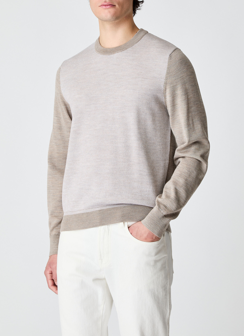 Pullover Rundhals 1/1 Arm width=