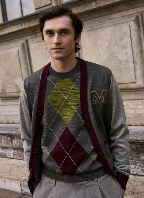 Pullover Stehkragen Zip 1/1 Arm width=