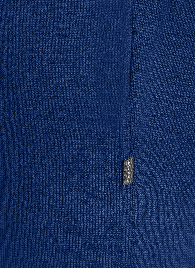 Pullover V-Ausschnitt 1/1 Arm, Cobalt Blue Detailansicht 1