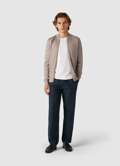 Strickjacke Zip 1/1 Arm width=