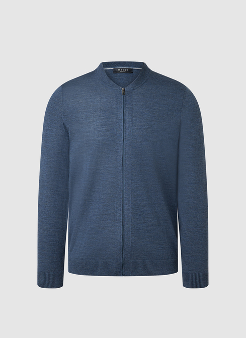 Strickjacke Zip 1/1 Arm width=