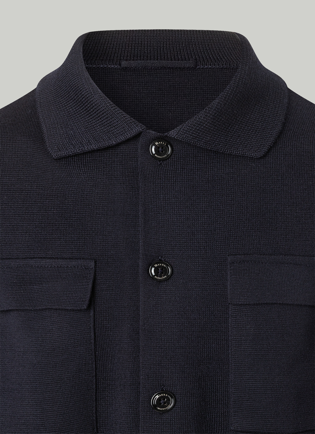 Strickjacke 1/1 Arm, Navy Detailansicht 1