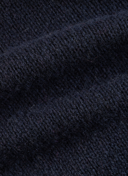 Strickjacke Knopf 1/1 Arm, Navy 