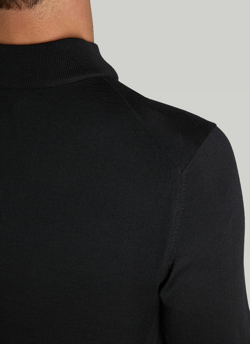 Strickjacke Zip 1/1 Arm width=