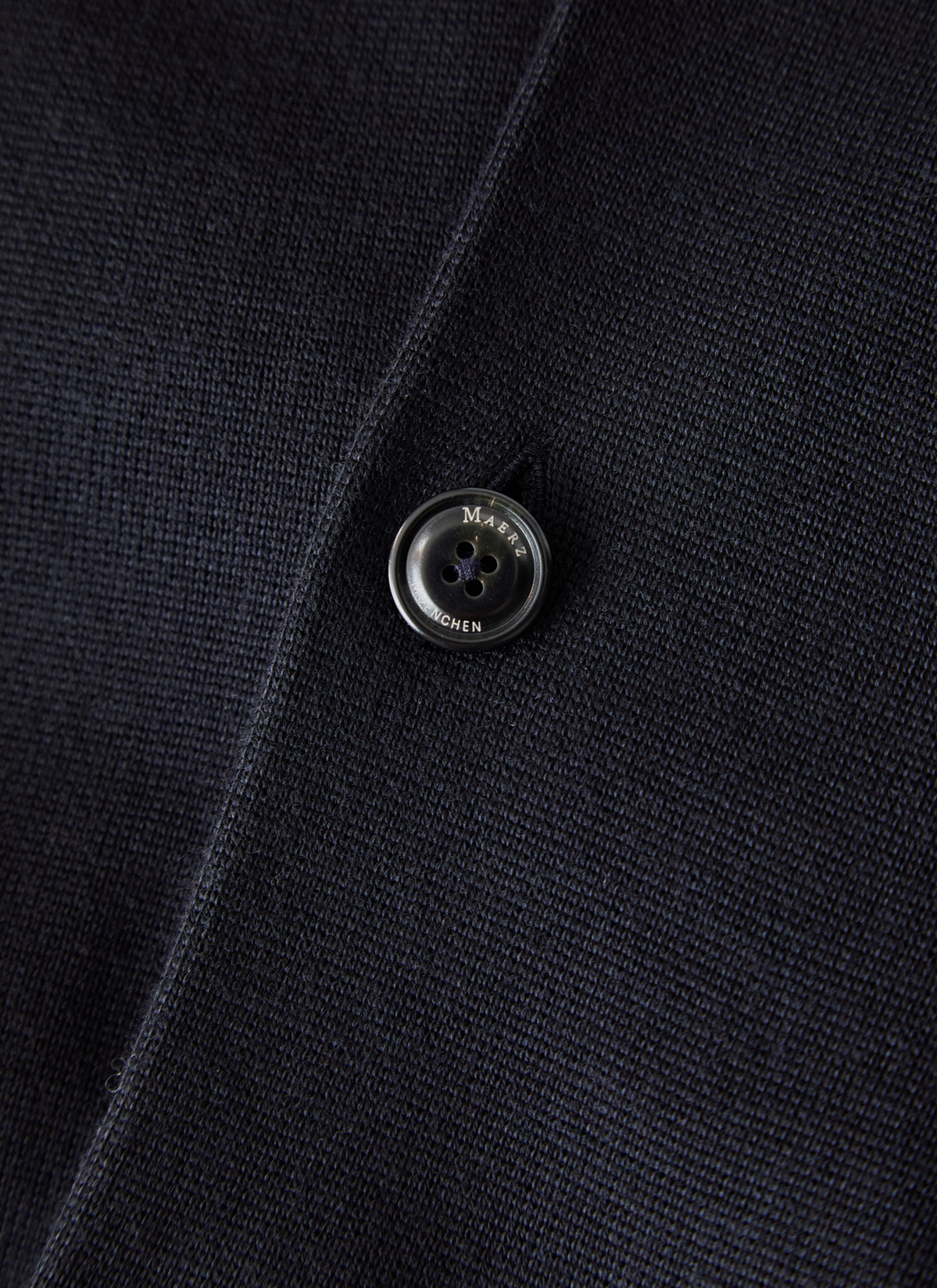 Strickjacke Knopf 1/1 Arm, Navy 