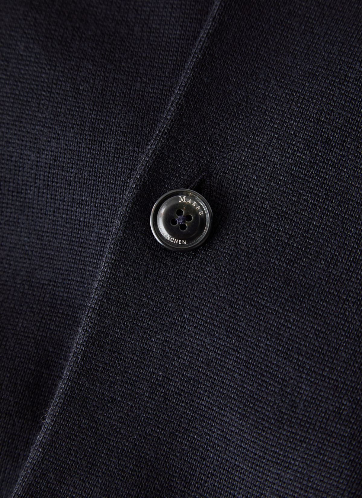 Strickjacke Knopf 1/1 Arm, Navy 