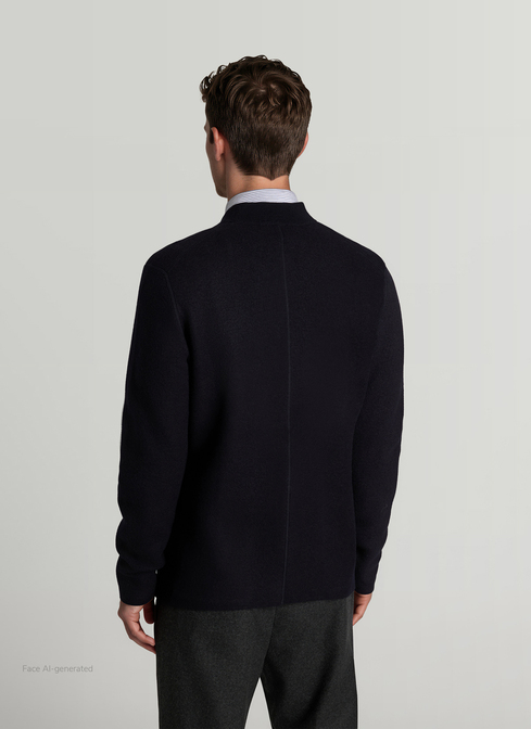 Strickjacke Knopf 1/1 Arm width=