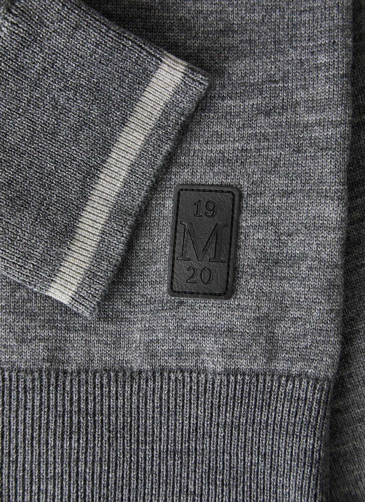 Strickjacke mit Kapuze 1/1 Arm, Smoky Grey 