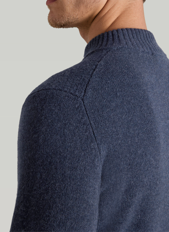 Strick Blazer Midnight Blue Frontansicht