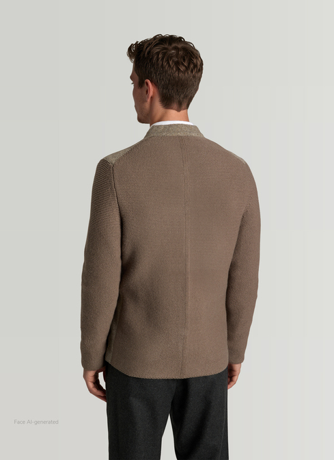 Strickjacke Knopf 1/1 Arm width=