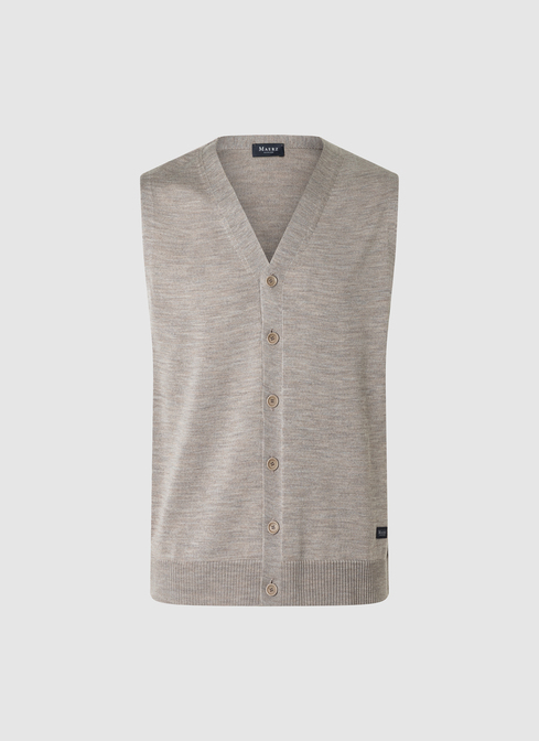 Superwash Strickweste Merinowolle width=