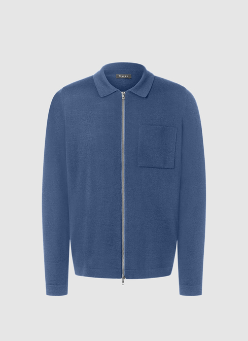 Strickjacke Zip 1/1 Arm width=