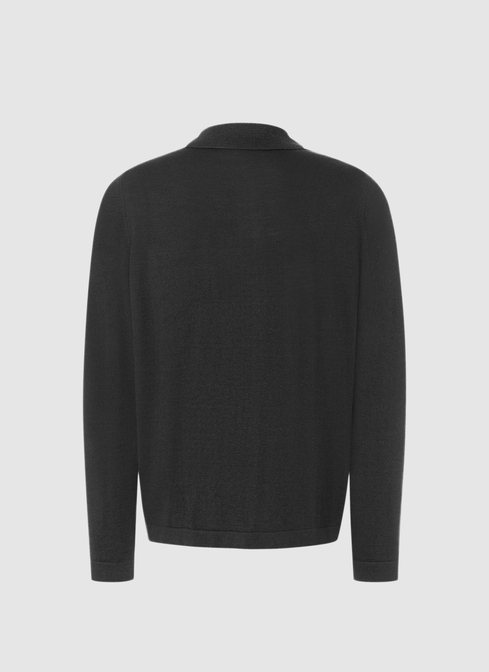 Strickjacke Zip 1/1 Arm width=