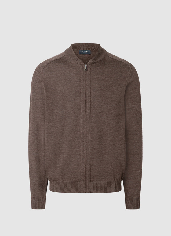 Jacke/Blouson Field Brown Frontansicht