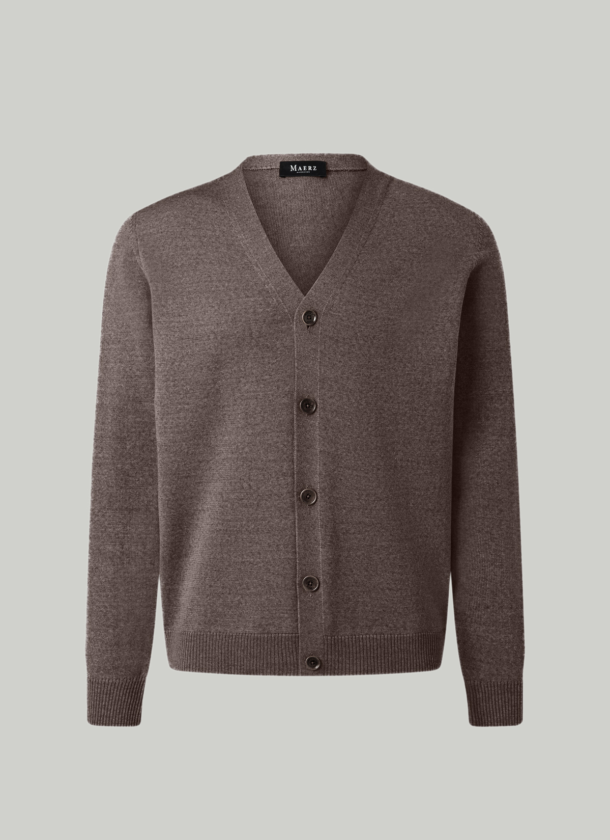 Strick Cardigan 1/1 Arm, Brownie Detailansicht 2