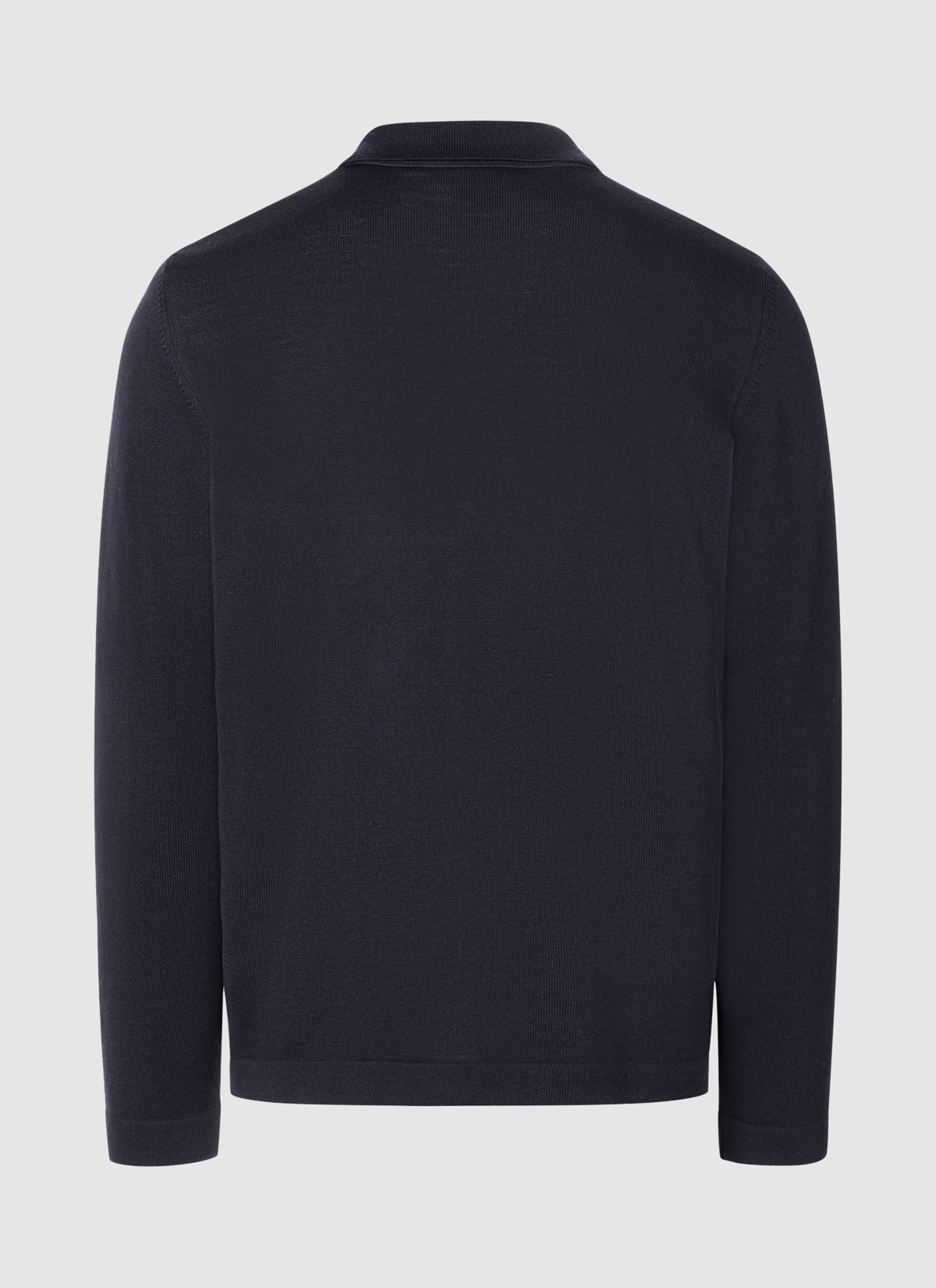 Strickjacke 1/1 Arm, Navy Rückansicht