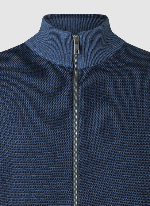 Strickjacke Zip 1/1 Arm width=