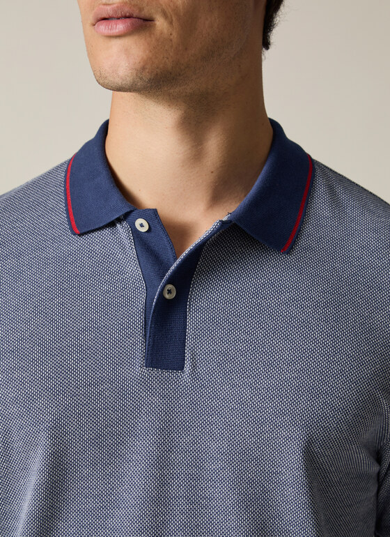 Poloshirt Deep Sea Frontansicht