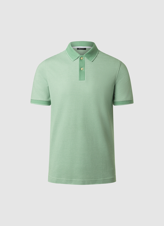 Poloshirt Sour Apple Frontansicht