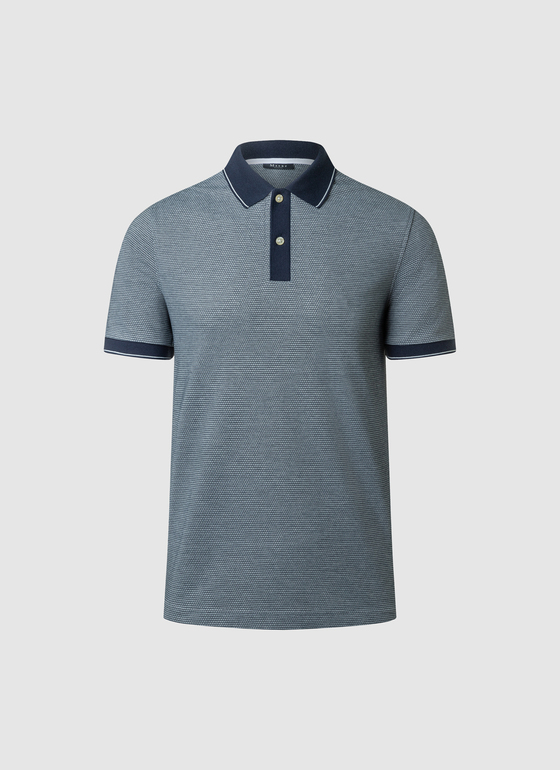 Poloshirt Night Sky Frontansicht