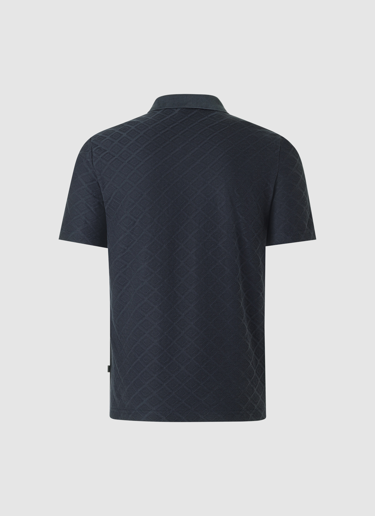 Poloshirt, Navy Rückansicht
