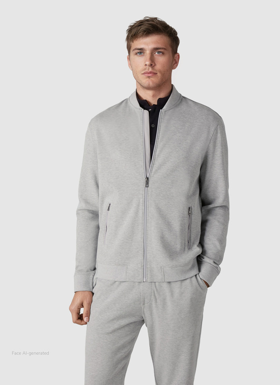 Jacke Wirk Clear Silver Frontansicht